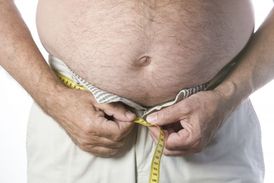 Devět z 10 lidí má takové břicho, které ohrožuje jejich zdraví.