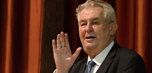 Prezident Miloš Zeman.