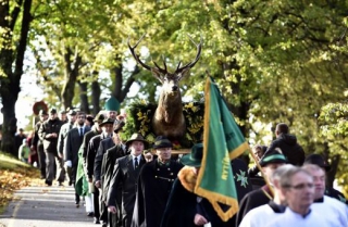 Svatohubertská pouť myslivců a lesníků.