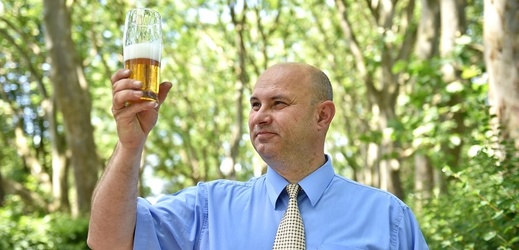 Sládek a výrobní ředitel protivínského pivovaru Michal Voldřich.