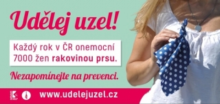 Jeden z billboardů - Udělej uzel.