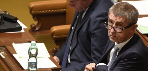 Poslanec Andrej Babiš v poslanecké sněmovně.