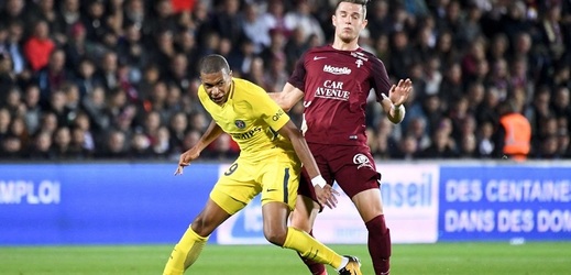 Mbappé se proti Métám objevil v sestavě a hned vsítil jednu branku.