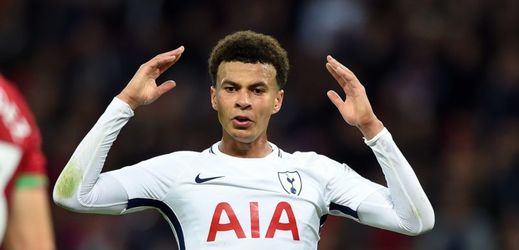 Anglický fotbalový záložník Dele Alli.