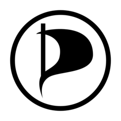 Logo Pirátské strany.