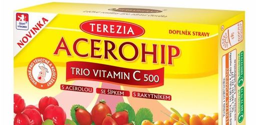 ACEROHIP TRIO VITAMIN C 500 mg.