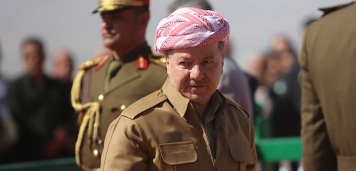 Prezident Kurdistánu Masúd Barzání.