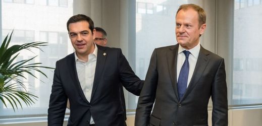 Alexis Tsipras (vlevo) a Donald Tusk.