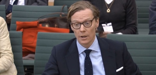 Výkonný ředitel firmy Cambridge Analytica Alexander Nix.