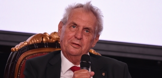 Prezident Miloš Zeman.