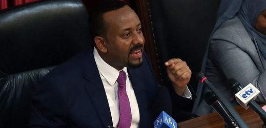 Etiopský premiér Abiy Ahmed.