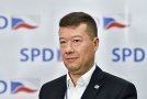 Předseda SPD Tomio Okamura.