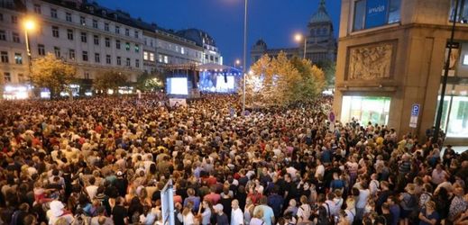 21. srpna 2018 si lidé na Václavském náměstí připomněli 50. výročí vstupu vojsk Varšavské smlouvy do tehdejšího Československa.