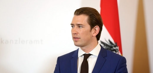 Rakouský kancléř Sebastian Kurz.