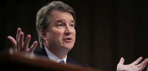 Kandidát prezidenta Donalda Trumpa na soudce nejvyššího soudu Brett Kavanaugh.