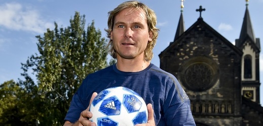 Pavel Nedvěd, česká fotbalová legenda.