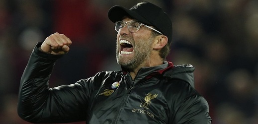 Jürgen Klopp opět pobavil fanoušky svojí oslavou.