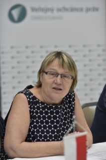 Ombudsmanka Anna Šabatová.