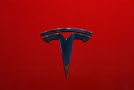 Logo značky Tesla.