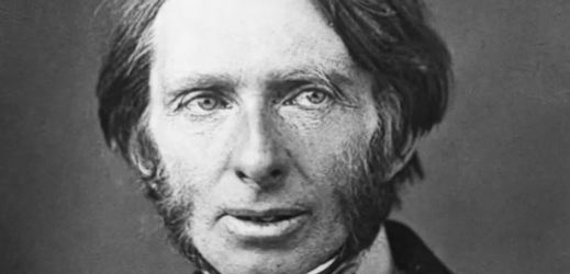 Spisovatel a kritik John Ruskin.