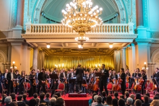 Závěrecný koncert festivalu filmové hudby Film Music Prague v Paláci Žofín.