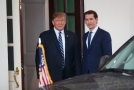 Donald Trump a Sebastian Kurz.