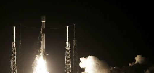 Start rakety Falcon 9 společnosti SpaceX.