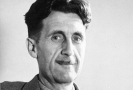 Britský spisovatel George Orwell.