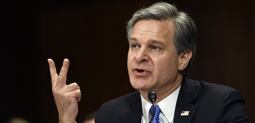 Christopher Wray vystoupil před právním výborem amerického Senátu.