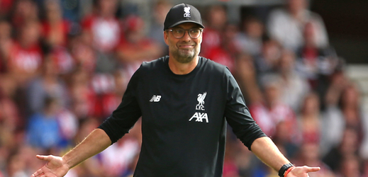 Manažer Liverpoolu Jürgen Klopp.