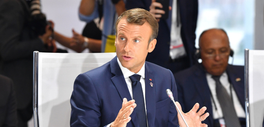 Francouzský prezident Emmanuel Macron.