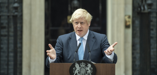 Britský premiér Boris Johnson.