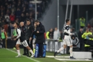 Vystřídaný Cristiano Ronaldo proti AC Milán.