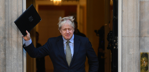 Britský premiér Boris Johnson.