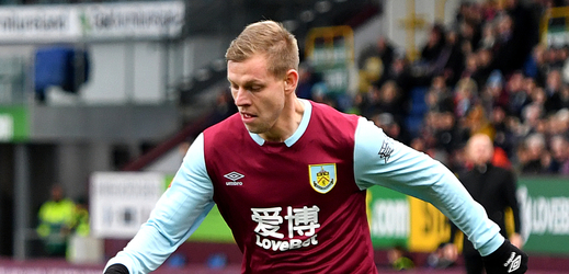 Český útočník Burnley Matěj Vydra.