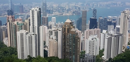 Město Hongkong.