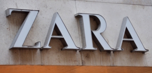 Logo oděvního řetězce Zara.