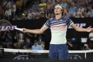 Alexander Zverev na letošním Australian Open.