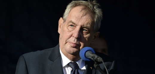 Prezident Miloš Zeman.