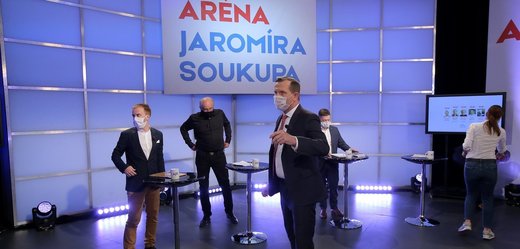 Aréna Jaromíra Soukupa nejsledovanějším politickým pořadem večera