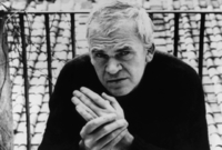 Spisovatel Milan Kundera.