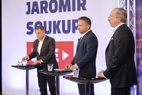 Hosté pořadu Jaromír Soukup Live.