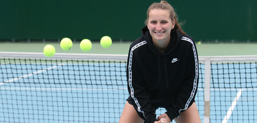 Česká tenisová reprezentantka Markéta Vondroušová.