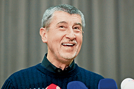 Předseda hnutí ANO a kandidát na prezidenta ČR Andrej Babiš.