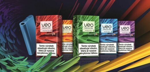 Společnost British American Tobacco uvádí jako první na trh novou řadu zahřívaných nikotinových náplní veo™ bez obsahu tabáku