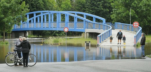 Bouřky o víkendu trápily Česko, v Liberci blesk zranil skupinu lidí