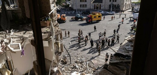 Charkov hlásí jednoho zabitého a deset zraněných po ruském útoku