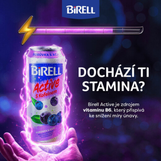 Dochází ti stamina? Dej si Birell Active!