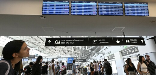 Pražské letiště čelilo několikahodinovému výpadku informačních systémů