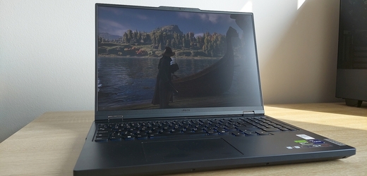 Test AI technologií NVIDIA DLSS s herním laptopem Lenovo Legion Pro 5